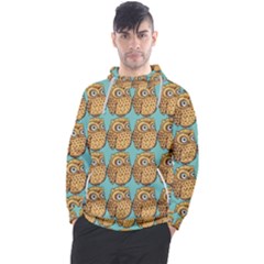 Owl Bird Pattern Men s Pullover Hoodie by Vaneshop