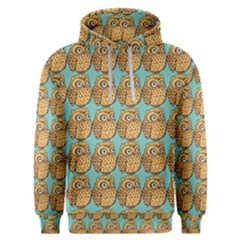 Owl Bird Pattern Men s Overhead Hoodie by Vaneshop