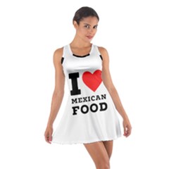 I Love Mexican Food Cotton Racerback Dress by ilovewhateva