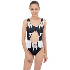 Wednesday Addams Center Cut Out Swimsuit by Fundigitalart234