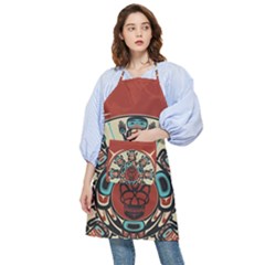 Skull Grateful Dead Phone Gratefuldead Pocket Apron by Cowasu