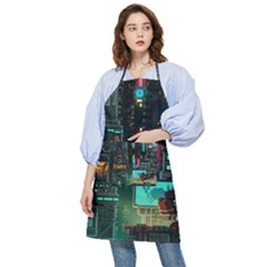 Video Game Pixel Art Pocket Apron by Cowasu