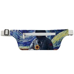 Starry Surreal Psychedelic Astronaut Space Active Waist Bag by Cowasu