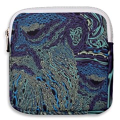 Dark Psychedelic Mini Square Pouch by Cowasu