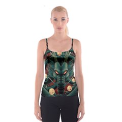 Dragon Art Spaghetti Strap Top by Cowasu