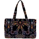 Skull Death Mosaic Artwork Stained Glass Canvas Work Bag View2