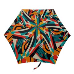 Colorful Abstract Mini Folding Umbrellas by Jack14