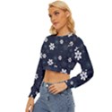 Flowers Pattern Pattern Flower Texture Lightweight Long Sleeve Sweatshirt View2