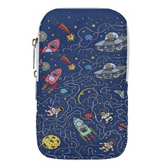 Cat Cosmos Cosmonaut Rocket Waist Pouch (small) by Cowasu