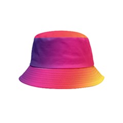 Rainbow Colors Inside Out Bucket Hat (kids) by Amaryn4rt