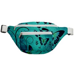 Texture Butterflies Background Fanny Pack by Amaryn4rt