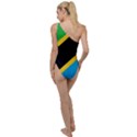 Flag Of Tanzania To One Side Swimsuit View2