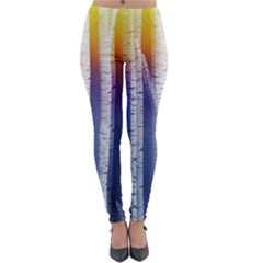 Birch Tree Background Scrapbooking Lightweight Velour Leggings by Simbadda