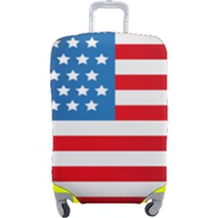 United Of America Usa Flag Luggage Cover (large) by Celenk