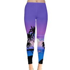 Scenery Landscape Nature Leggings  by Ravend