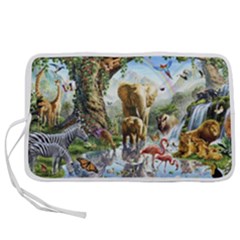 Beautiful Jungle Animals Pen Storage Case (s) by Ravend