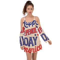 Usa Happy Independence Day Boho Dress by Ravend