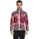 Flowers Pattern Men s Bomber Jacket View1