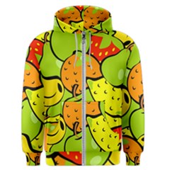 Fruit Food Wallpaper Men s Zipper Hoodie by Dutashop