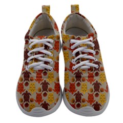 Sea Turtle Sea Life Pattern Women Athletic Shoes by Dutashop