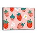 Strawberry-seamless-pattern Canvas 18  x 12  (Stretched) View1