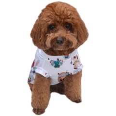 Cute-cartoon-boho-animals-seamless-pattern Dog T-shirt by uniart180623