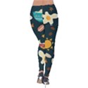 Seamless-pattern-with-breakfast-symbols-morning-coffee Velvet Leggings View2