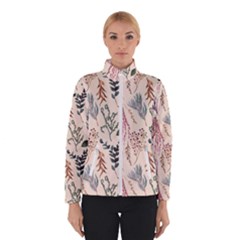 Watercolor-floral-seamless-pattern Women s Bomber Jacket by uniart180623