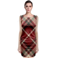 Tartan-scotland-seamless-plaid-pattern-vector-retro-background-fabric-vintage-check-color-square-geo Sleeveless Velvet Midi Dress by uniart180623