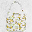 Vector-pattern-with-cute-giraffe-cartoon MacBook Pro 13  Shoulder Laptop Bag  View1