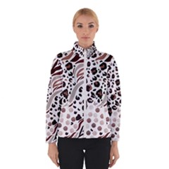 Mix-animal-skin-prints-seamless-pattern-vector Women s Bomber Jacket by uniart180623