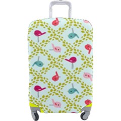 Birds-pattern-background Luggage Cover (large) by uniart180623