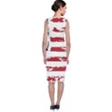 Flag Usa Unite Stated America Classic Sleeveless Midi Dress View2