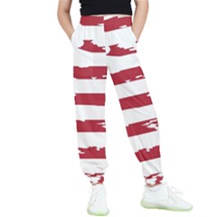 Flag Usa Unite Stated America Kids  Joggers by uniart180623