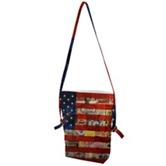 Usa Flag United States Folding Shoulder Bag by uniart180623