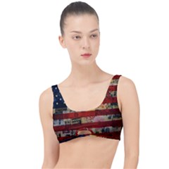 Usa Flag United States The Little Details Bikini Top by uniart180623