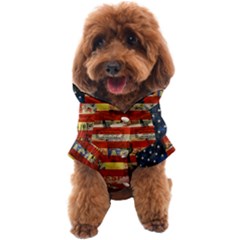 Usa Flag United States Dog Coat by uniart180623