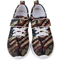 Flag Usa American Flag Women s Velcro Strap Shoes by uniart180623