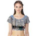 Building Sea Architecture Marina Short Sleeve Crop Top View1