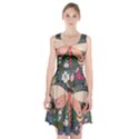 Bug Nature Flower Dragonfly Racerback Midi Dress View1