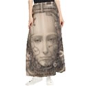 Cyborg Robot Future Drawing Poster Maxi Chiffon Skirt View1