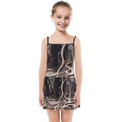 Tree Nature Landscape Forest Kids  Summer Sun Dress by Ravend