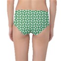 Mazipoodles Green White Donuts Polka Dot  Mid-Waist Bikini Bottoms View2