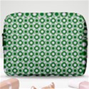 Mazipoodles Green White Donuts Polka Dot  Make Up Pouch (Large) View1