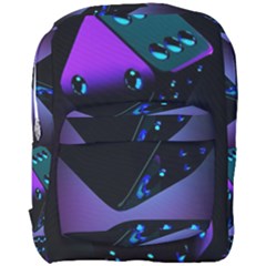 3d Ludo Game,gambling Full Print Backpack by Bangk1t