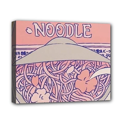 Ramen Kawaii Aesthetic Pink Canvas 10  X 8  (stretched) by Bangk1t