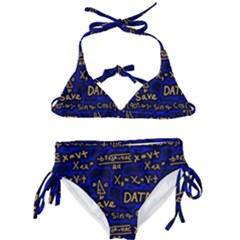 Art Pattern Design Background Graphic Kids  Classic Bikini Set by Ravend