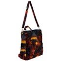 Dragon Art Fire Digital Fantasy Crossbody Backpack View2