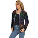 Zodiac Geek Women s Puffer Bubble Jacket Coat View2