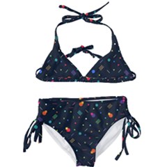 Abstract Minimalism Digital Art Abstract Kids  Classic Bikini Set by uniart180623